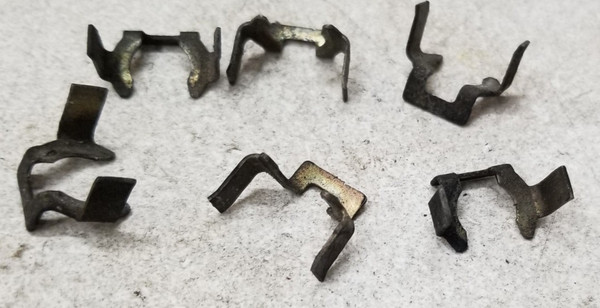 2003 - 2008 Jaguar S-type S Type Fuel Injector Clip Set of Six 3.0L V6