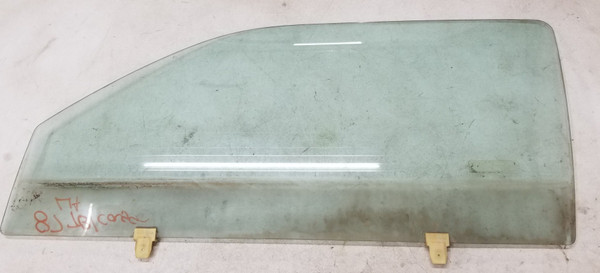 1983 to 1988 FORD THUNDERBIRD Mercury Cougar Door Glass LH Driver Side
