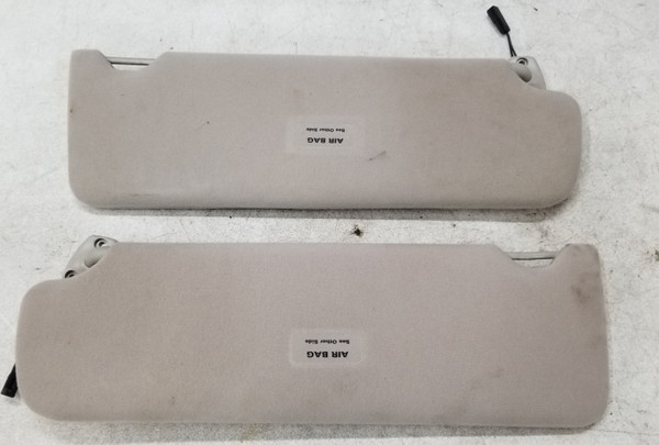 1995 1996 1997 JAGUAR XJR XJ6 XJ12 Sun Visor  Vanity Mirror Set TAN SDC