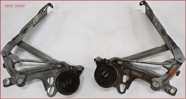 1987 1988 Ford Thunderbird Cougar Hood Hinge Set
