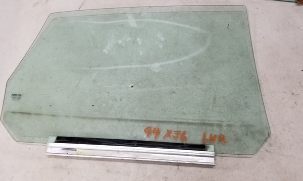 1988 to 1994 Jaguar XJ6 XJR XJ12 Rear LH Door Glass Window OEM