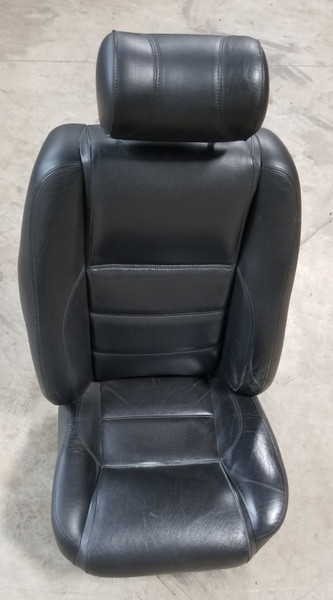 1998 1999 JAGUAR XJ8 XJR Front Seat Set Black Leather