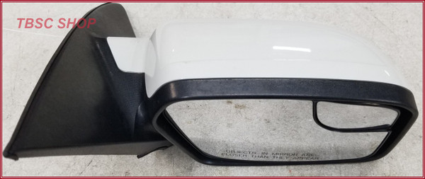 2011 2012 FORD FUSION Side View Mirror White RH Passenger 3 Pin Wire