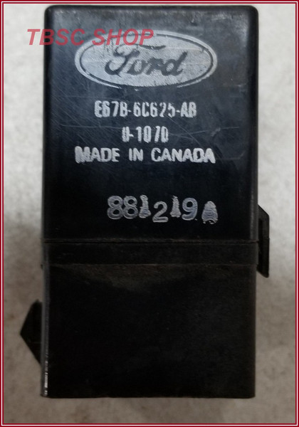 Ford Relay E67B-6C625-AB 1987 1988 Thunderbird Cougar Crown Vic Grand Marquis