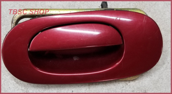 1995 1996 1997 XJR XJ6 XJ12 Rear Left LH Exterior Door Handle Red