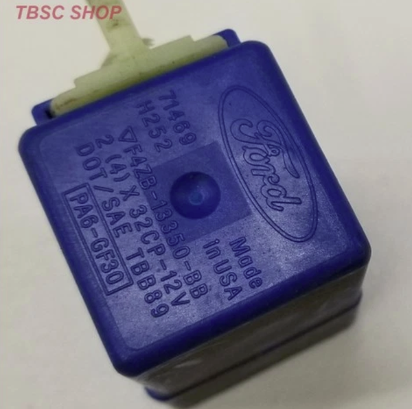 F4ZB-13350-BB Lincoln Ford Mercury Turn Signal Flasher Relay H252 Ford OEM