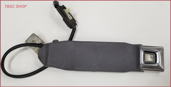 1990 91 92 93 1994 Lincoln Town Car Grand Marquis Seat Belt Clip LH Driver  Gray
