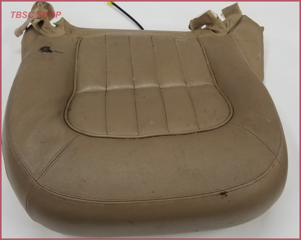 1995 1996 1997 Jaguar XJ6 Front RH Right Bottom Seat Cushion Trim SDC Tan