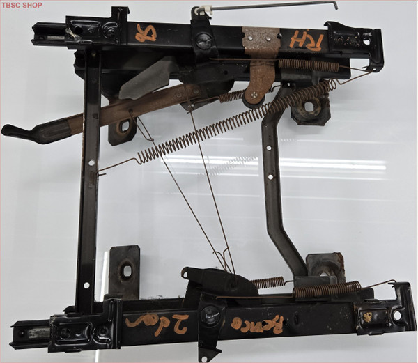 1992 to 1996 Ford F-150 F150 RH Passenger Bucket Seat Frame Manual Track Slider Ext Cab