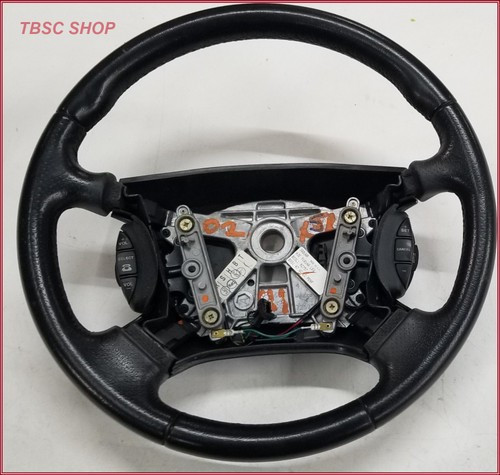 1998 99 00 01 02 2003 Jaguar XJR Steering Wheel With Switches Black HJE9181HA