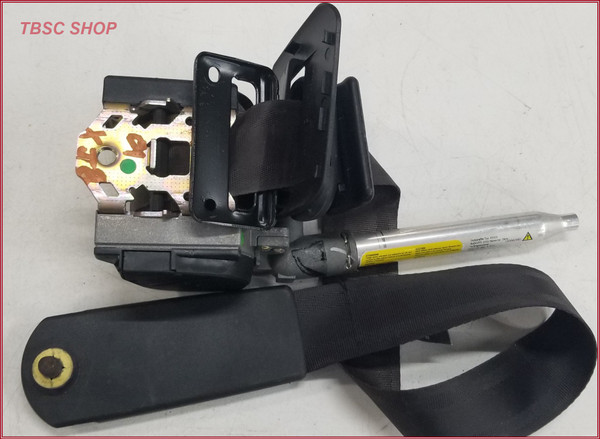 04-07 Jaguar X350 XJR XJ8 XJ8L Vanden Plas Front Left Driver Seat Belt Black