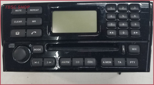2004 to 2008 Jaguar XJ8 XJR Radio CD Player Head Unit Receiver 2W93-18B876-AL