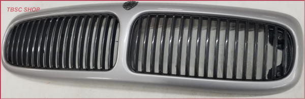 1998 99 00 01 02 2003 JAGUAR XJR XJ8 Sport GRILL GRILLE Silver with Black Bars