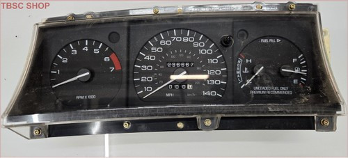 1993 1994 1995 1996 Lincoln Mark VIII Instrument Gauge Cluster 140 MPH 236k