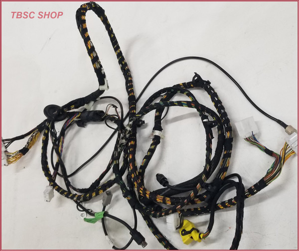 2002 Jaguar XJ8L XJR Vanden Plas In-Car Entertainment Center Wiring Harness LNG3650AC