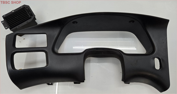 1994 1995 1996 Thunderbird Cougar Instrument Gauge Cluster Panel Bezel Black Gra