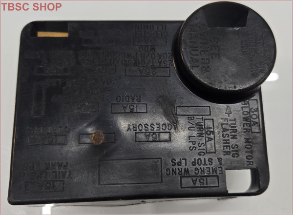 1980-1986 F150 F250 F350 Bronco Dash Fuse Panel Box Cover E2TB-14A003-AA