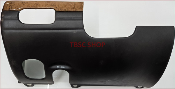 1998 99 00 01 2002 Continental Dash Lower Bezel Trim Black with Wood