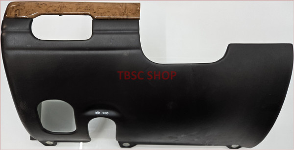1998 99 00 01 2002 Continental Dash Lower Bezel Trim Black with Wood