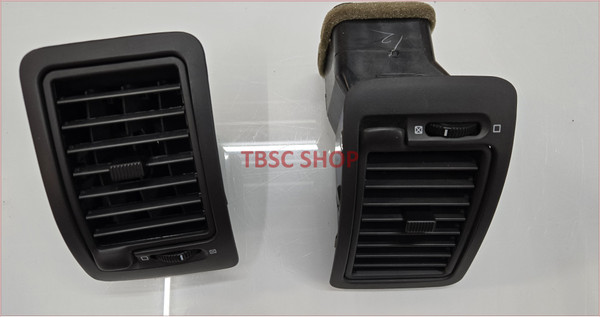 1998 99 00 01 2002 Lincoln Continental Dash Vent Set Dark Tan 6w