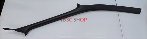 1993 1994 1995 1996 Lincoln Mark VIII A Pillar Trim Panel Passenger Side Black
