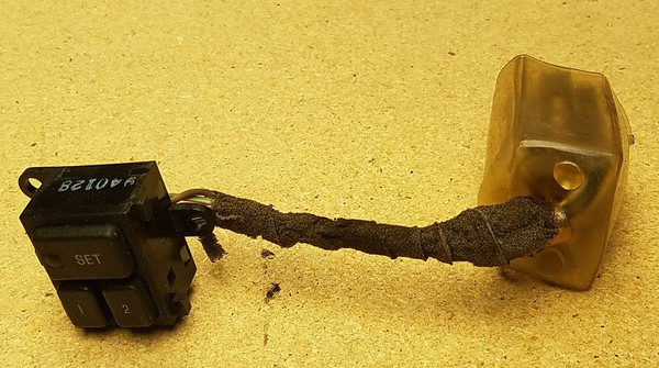 1993 1994 1995 1996 Lincoln Mark VIII Seat Memory Switch Black