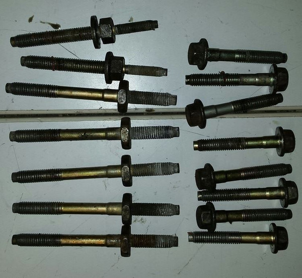 1993 1994 1995 1996 Lincoln Mark VIII Timing Chain Cover Bolt Set