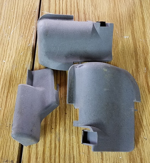 1993 1994 1995 1996 Lincoln Mark VIII Seat Base Cover Set Gray