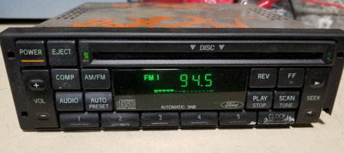 1994 to 1997 Thunderbird Cougar Premium Sound Radio CD Player 98BB-18C815-AA