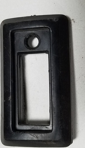 Seat Latch Trim Black 1984-1997 Thunderbird Cougar Mark VII VIII