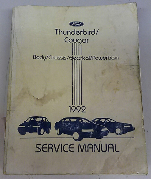 1992 Thunderbird Cougar Electrical Vacuum & Service Manual Set