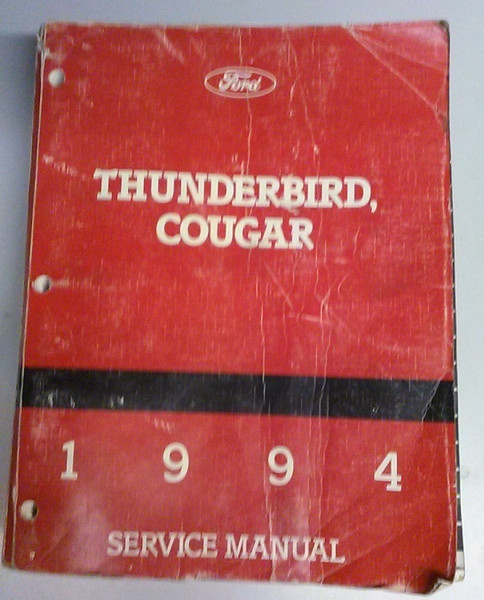 1994 Thunderbird Cougar Electrical & Vacuum and Service Manual Set - WWW.TBSCSHOP.COM