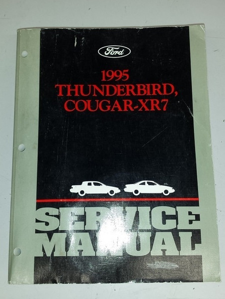 1995 Thunderbird Cougar Electrical Vacuum & Service Manual Set
