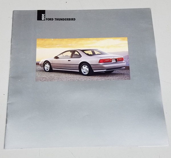 1991 Thunderbird Sales Brochure - WWW.TBSCSHOP.COM