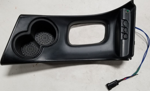 1997 Thunderbird Cougar Center Console Panel Black Grade A