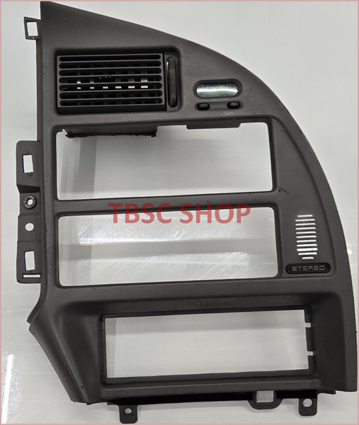 1994 1995 1996 1997 Thunderbird Cougar Dash Radio Panel Bezel Gray