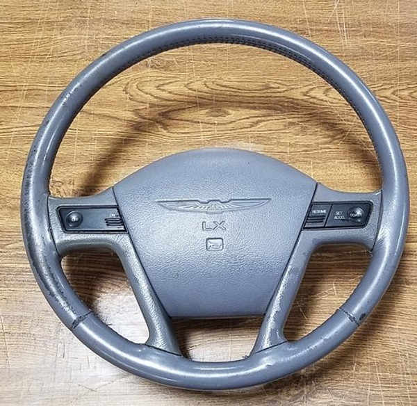 1989 - 1993 Thunderbird Steering Wheel - LX - Gray - WWW.TBSCSHOP.COM