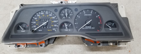 1989 1990 1991 1992 Thunderbird SC Instrument Gauge Cluster 120 MPH 130K