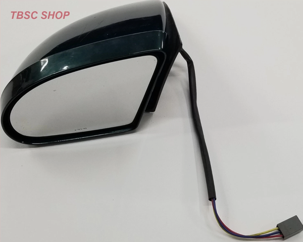 Side View Exterior Door Mirror LH Green 1989 90 91 92 93 94 95 96 1997