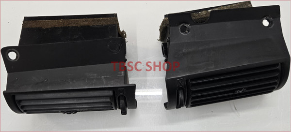 1993 1994 1995 1996 Lincoln Mark VIII Dash LH RH Air Vents Set Black