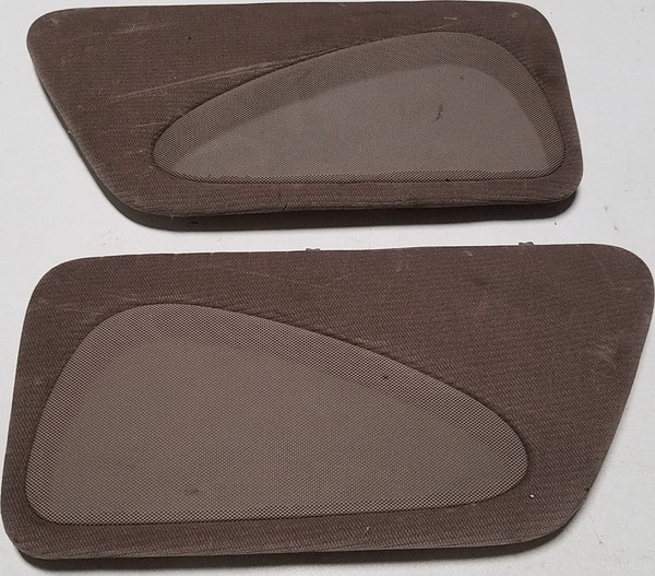 Rear Speaker Cover Set Tan 1994-1996 Thunderbird Cougar Grade B