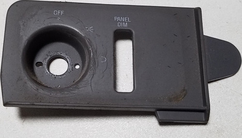 1994-1997 Thunderbird Cougar Headlight Switch Plate without Auto Lamp Gray