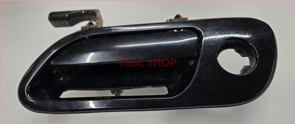 1993 to 2002 Lincoln Mark VIII Continental Exterior Door Handle Black LH Driver