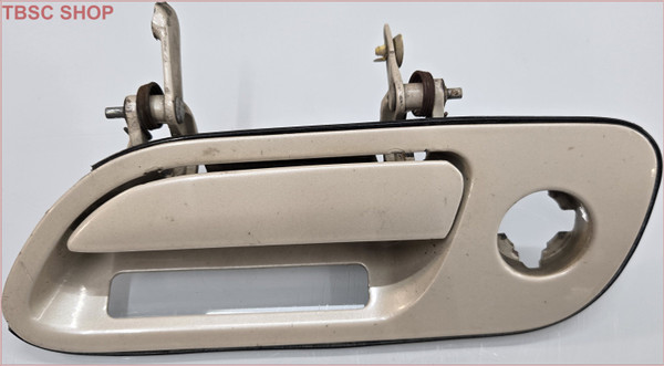 1993 to 2002 Lincoln Mark VIII Continental Exterior Door Handle Creme LH Driver