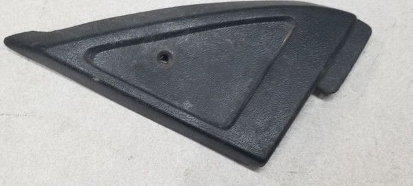 1987 1988 Ford Thunderbird Mercury Cougar Side View Mirror Interior Trim Black LH