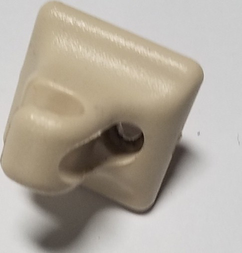 1997 1998 Lincoln Mark VIII Sun Visor Clip Ivory
