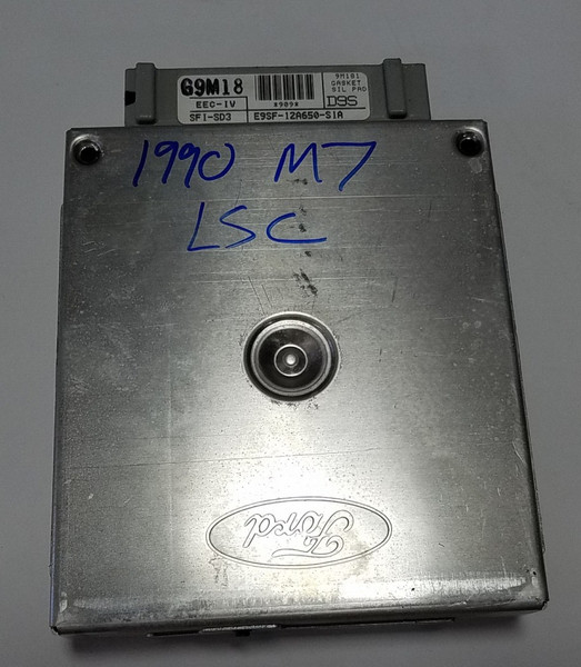 1990 Lincoln Mark VII Engine Computer ECU EEC-IV E9SF-12A650-S1A D93