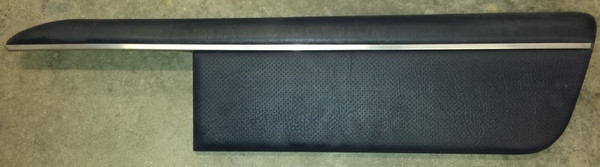 Door Panel Insert - Passenger - Blue Leather - 1989 - 1993 Thunderbird and Cougar - WWW.TBSCSHOP.COM