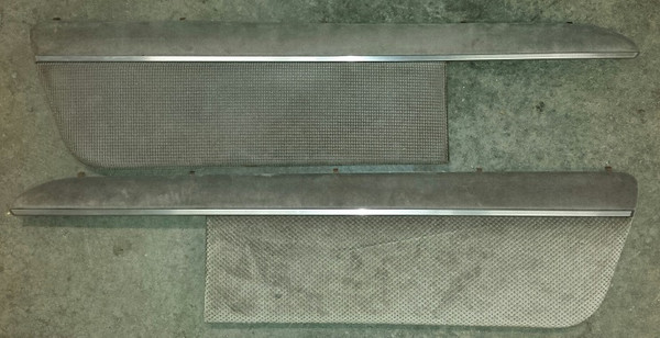 Door Panel Insert - Set - Gray Cloth - 1989 - 1993 Thunderbird and Cougar - WWW.TBSCSHOP.COM
