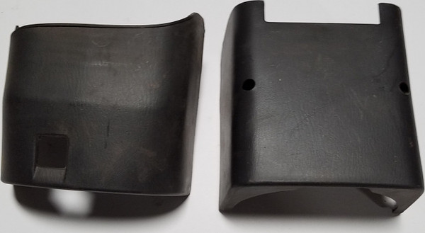 1997 1998 Lincoln Mark VIII Steering Column Finishing Panels Black